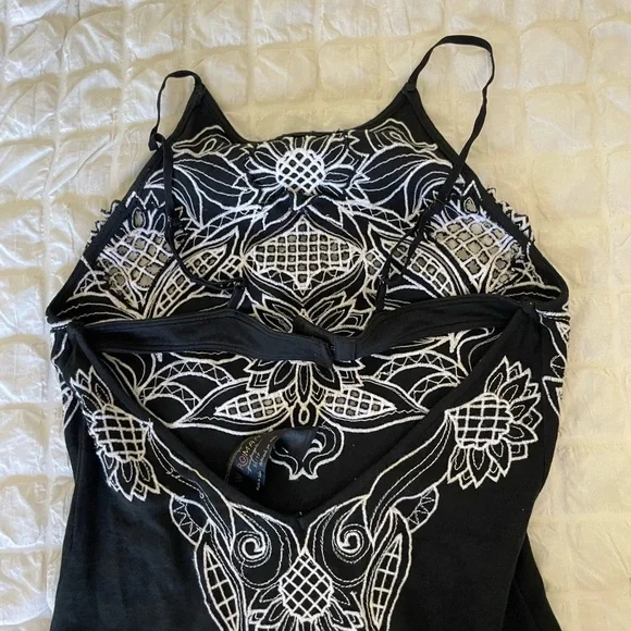 Free People embroidered New Romantics mini dress - Picture 6 of 7